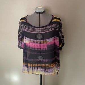 Vintage Havana Tie Dye Blouse